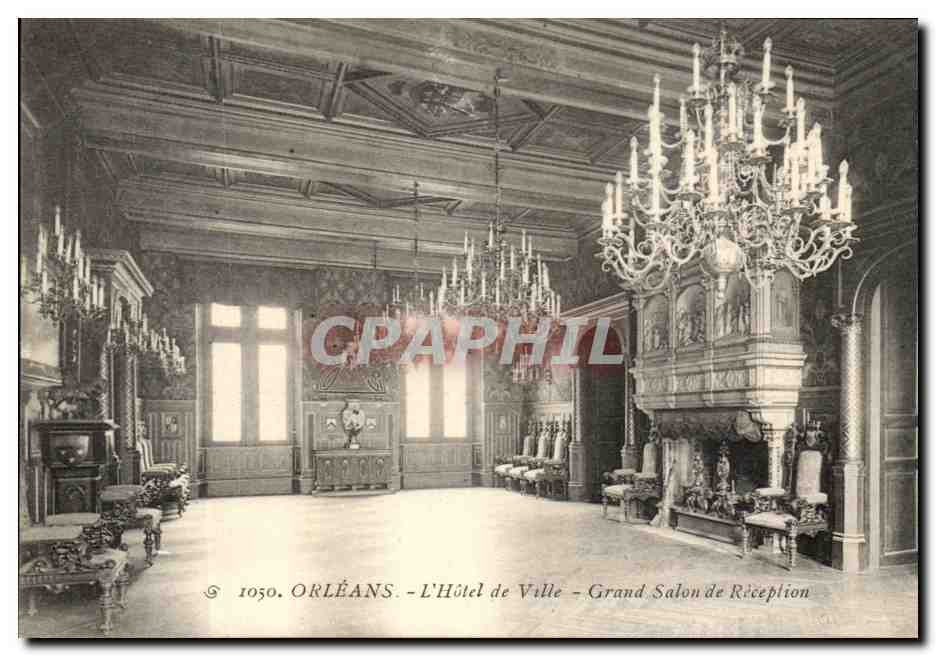 CPA Orleans L'Hotel de Ville Grand Salon de Receplion