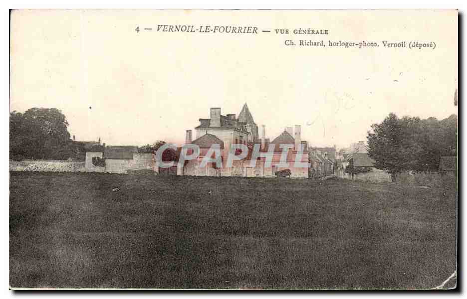 CPA Vernoil Le Fourrier Vue Generale 