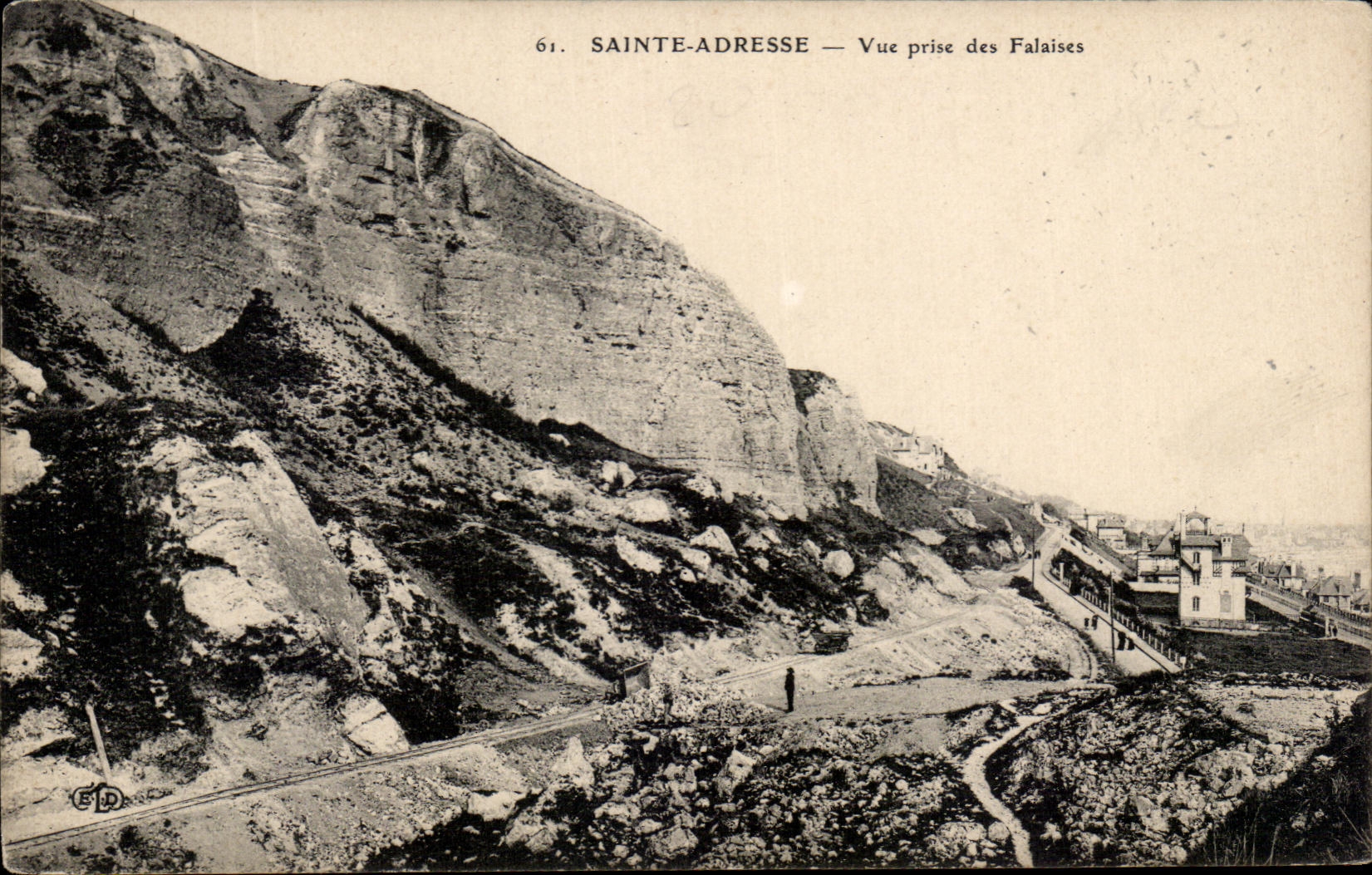 CPA Sainte Adresse Vue prise des Falaises