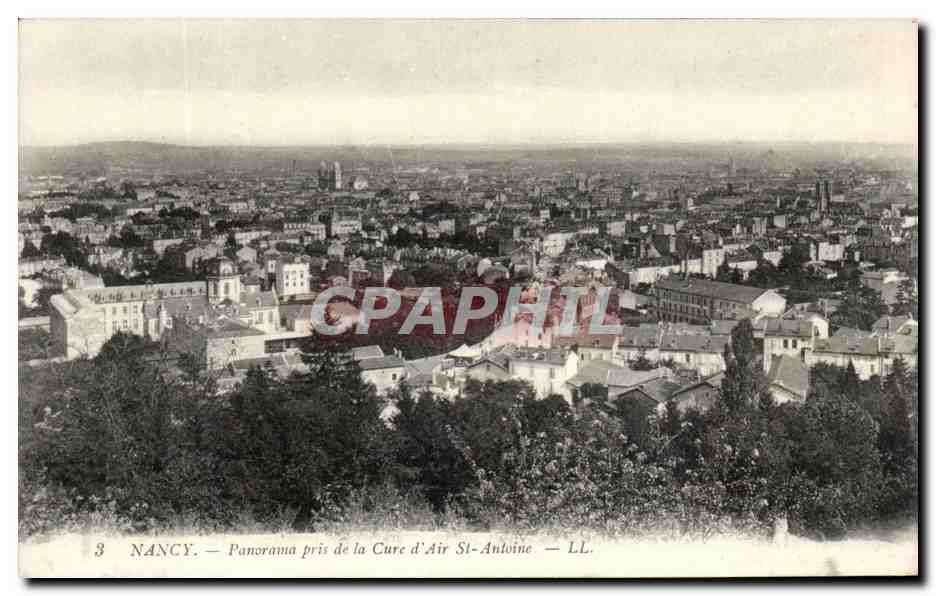 CPA Nancy Panorama De La Cure d'Air St Antoine