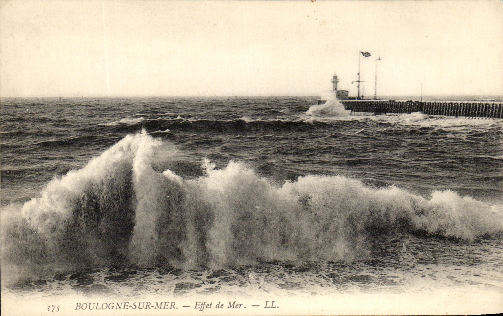 Boulogne-sur-Mer — Seeeffekt — LL. N° 375