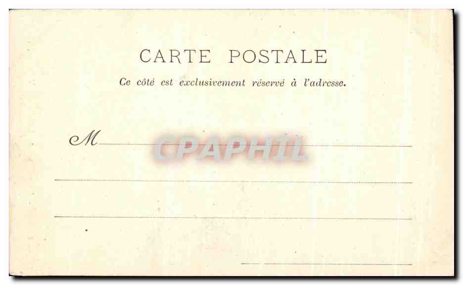 CPA Le Puy La maison de Laval rue Vanneau style Renaissance — Rückseite