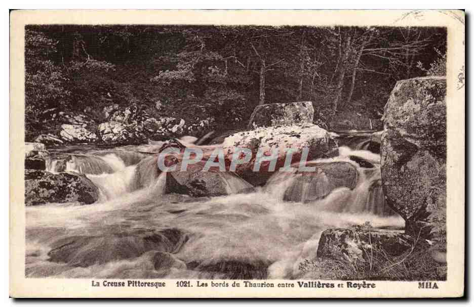 La Creuse Pittoresque — Les bords du Thaurion entre Vallières et Royère — MHA 1021