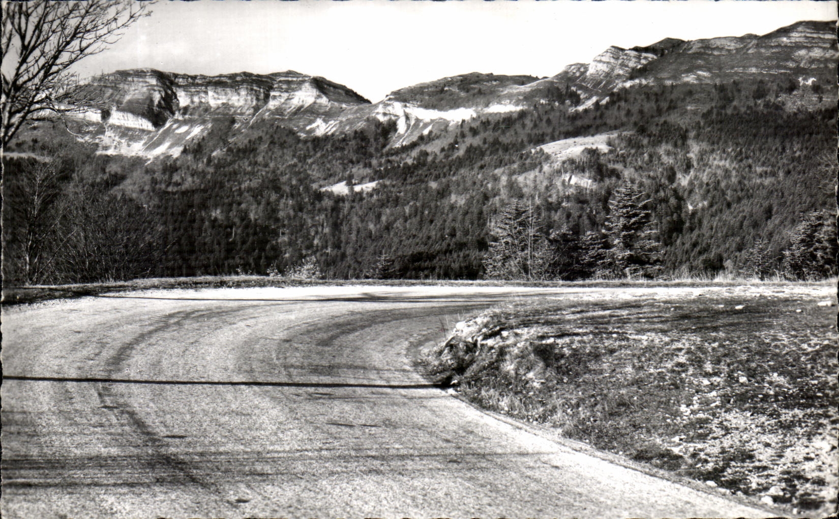 Route Blanche — Un virage dans le Jura — Edition Studio T. Carrier, Grx (Ain) 206