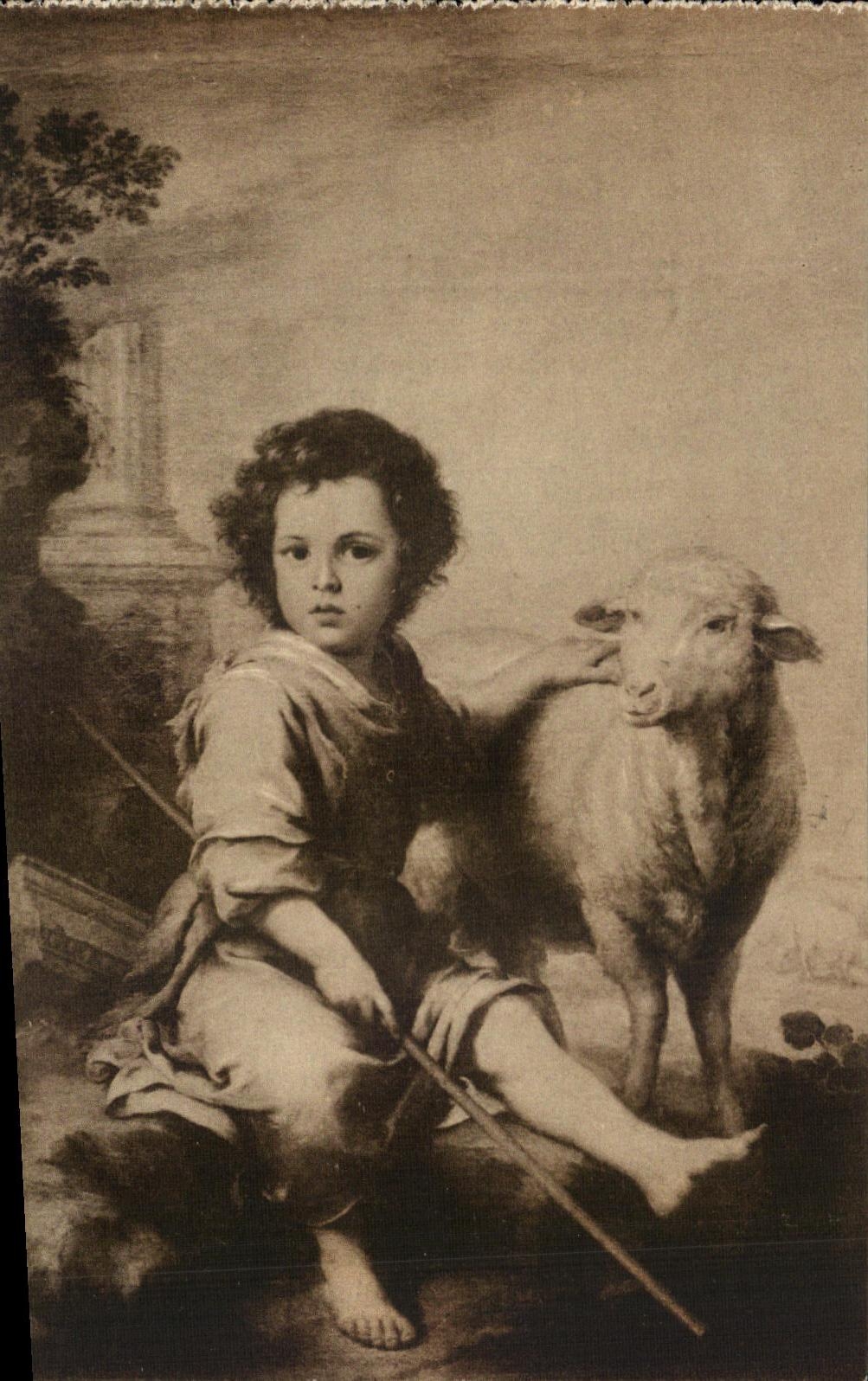 CPA La Porciuncula Murillo Museo Del Prado Mouton