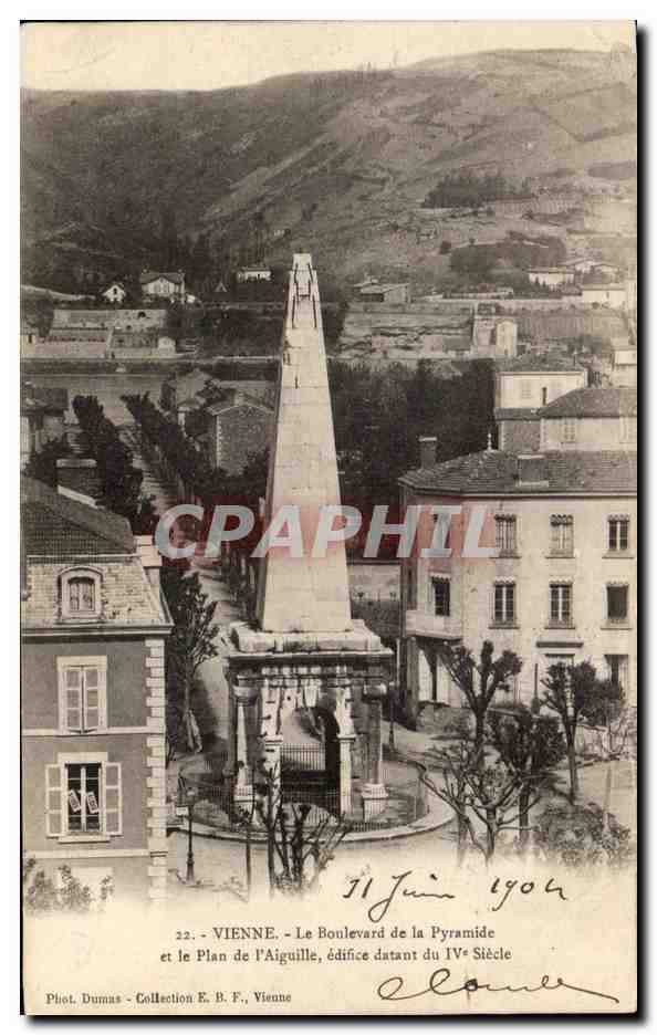 CPA Vienne Le Plan de l'Aiguille dit Tombeau de Pilate 