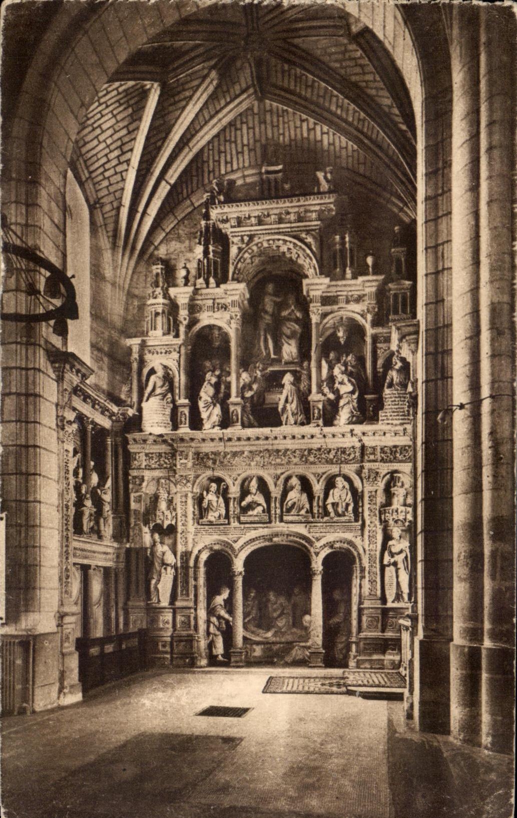 CPA Les Saints De Solesmes La Chapelle de Notre Dame