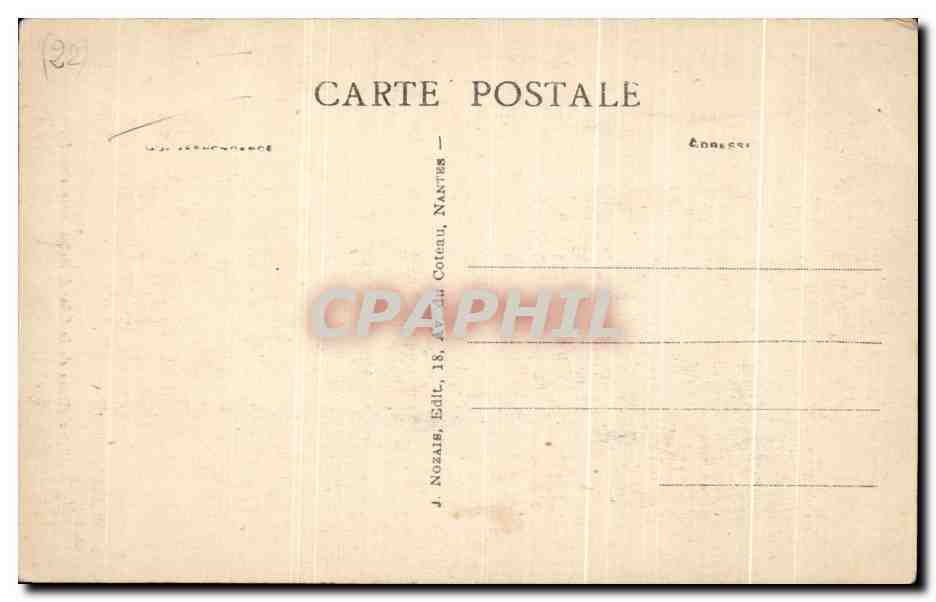 CPA Notre Dame de la Clarte Priez pour nous — Rückseite