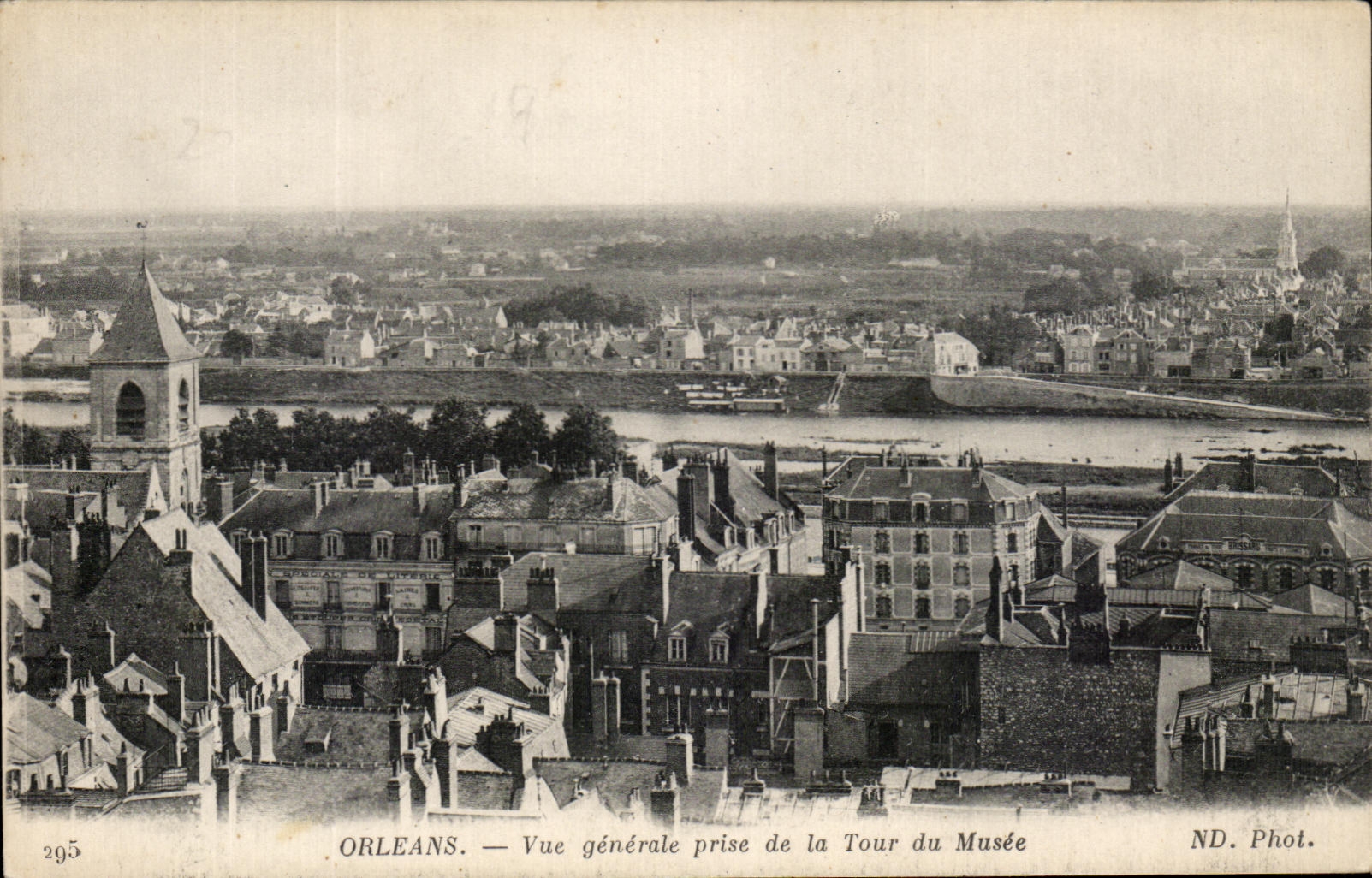 CPA Orleans Vue Generale Prise de la Tour du Musee