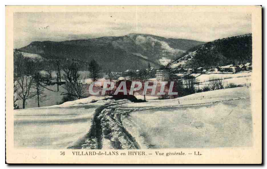 Villard-de-Lans im Winter — Allgemeiner Blick — L.L.