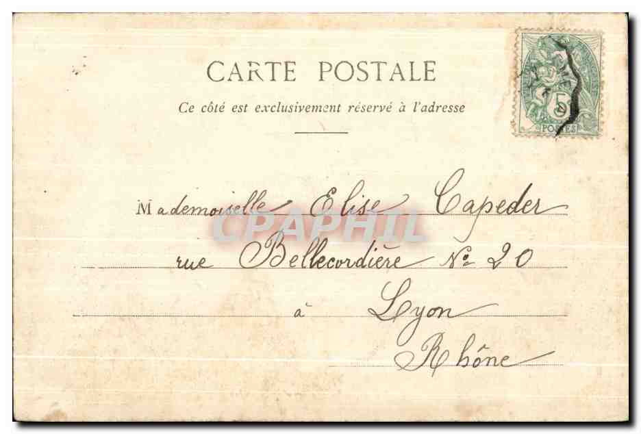 CPA Vue Panoramique Des Deux Seyssels — Rückseite