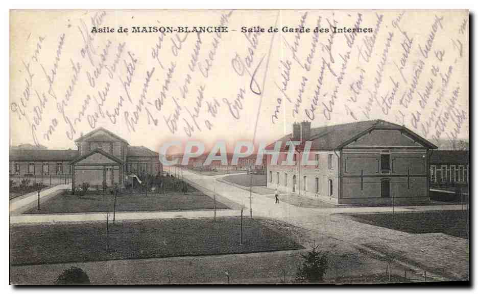 CPA Asile De Maison Blanche Salle De Garde Des Internes