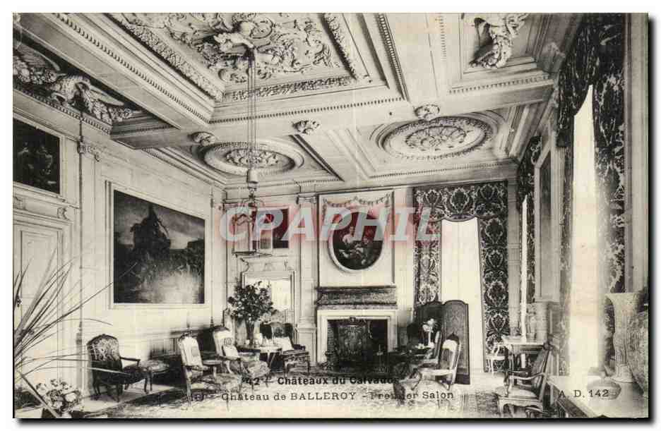Château de Balleroy — Premier Salon — A. D. 142