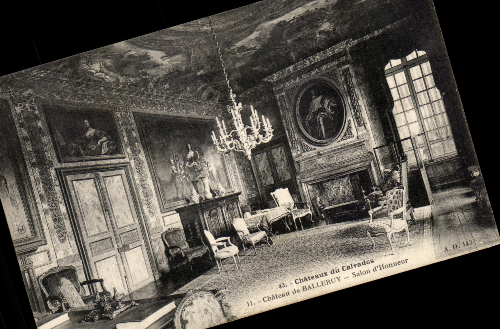 Château de Balleroy — Salon d'Honneur — Châteaux du Calvados