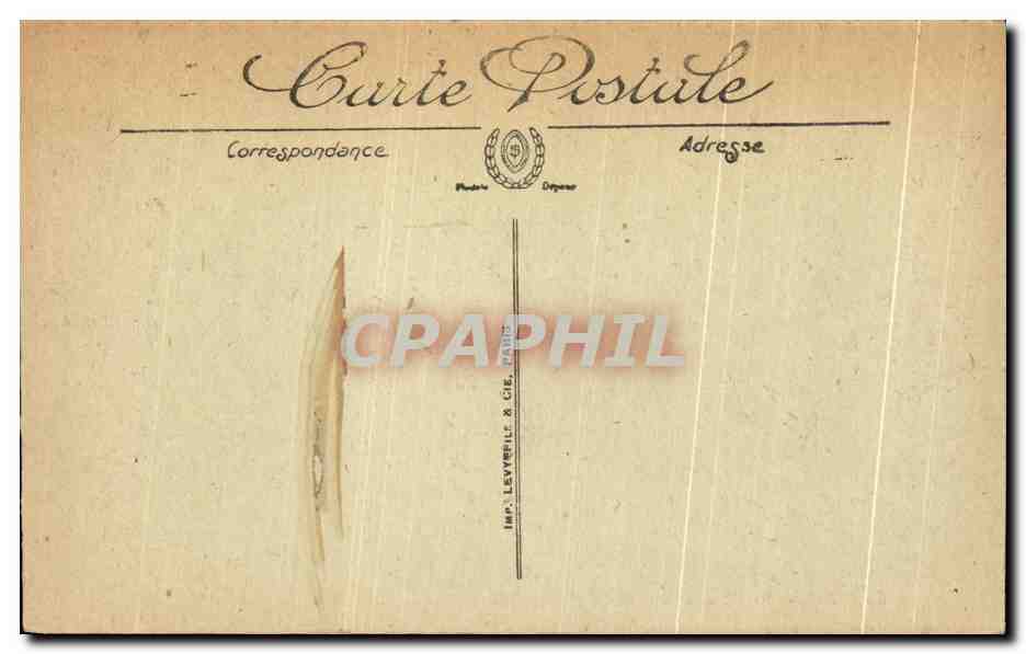 CPA Eu Le Chateau Petit Salon Du Rez De Chaussee — Rückseite