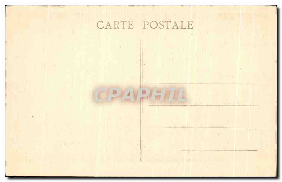 Chambre de Catherine de Médicis — Château de Chaumont-sur-Loire — Édition A. Simon, n°14 — Rückseite