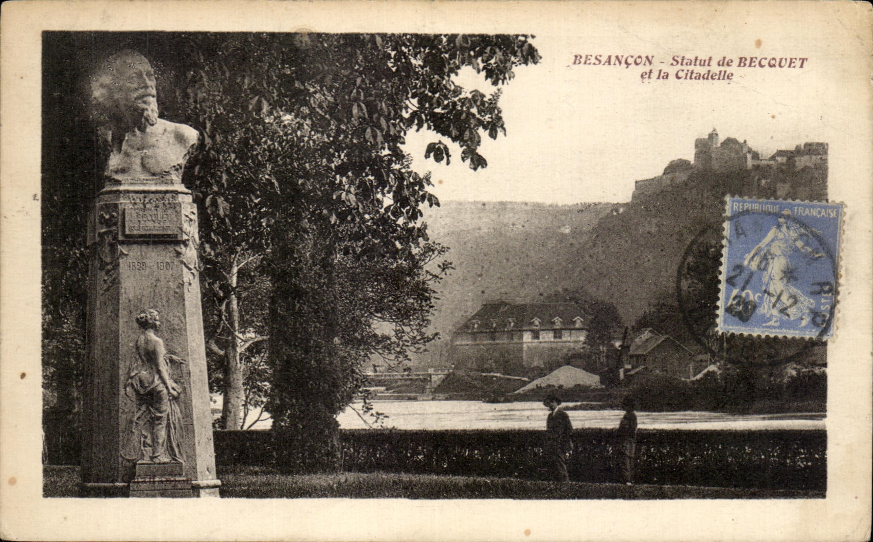 Besançon - Statut de Becquet et la Citadelle