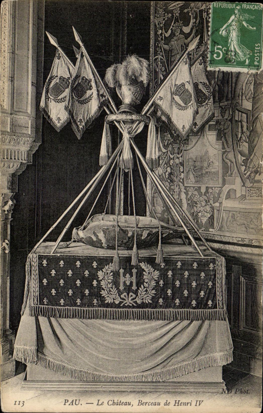 PAU — Le Château, Berceau de Henri IV — ND Phot. n° 113