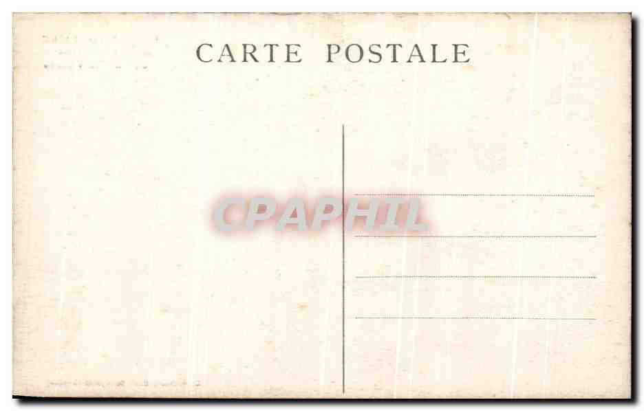 CPA Ferney Voltaire Terrasses Orientales du Chateau Voltaire — Rückseite