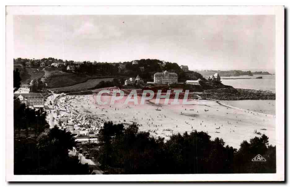 CPA Perros Guirec La Plage De Trestraou Vue Generale