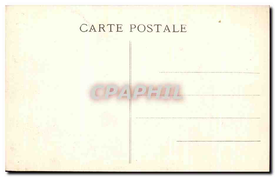 CPA Caen Abside De l'Eglise St Sauveur — Verso