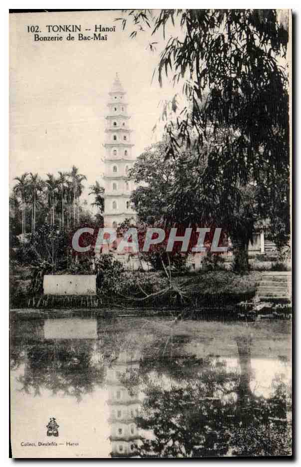 CPA Tonkin Hanoi Bonzerie de Bac Mai Vietnam