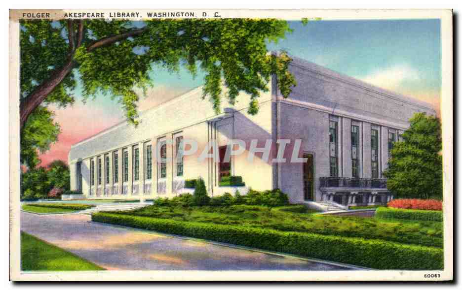 CPA Folger Shakespeare Library Washington D C