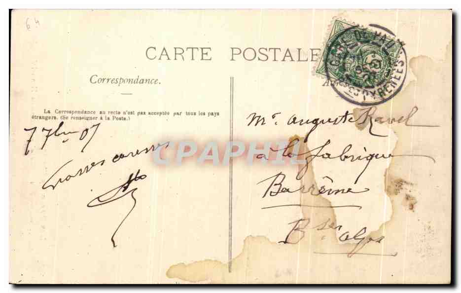 Pau (Château) — Berceau de Henri IV — Les Pyrénées Illustrées, n°66 — Reverso