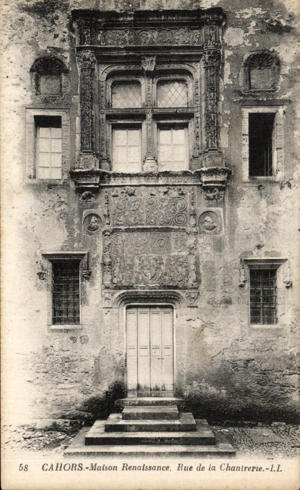 CPA Cahors Maison Renaissance Rue de la Chantrerie