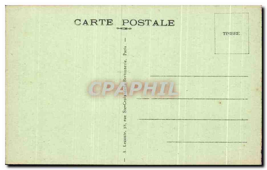 Saint-Germain-en-Laye (S.-et O.) — Le Pavillon Henri IV — Délégation autrichienne pendant la Conférence de paix (10 septembre 1919) — Verso