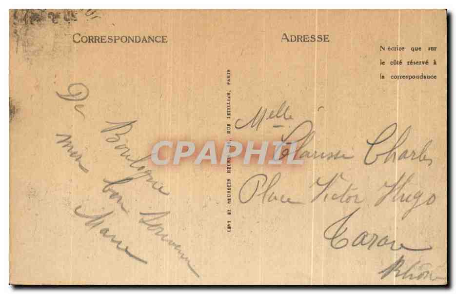 Boulogne-sur-Mer — Effet de Vagues — LL — Verso
