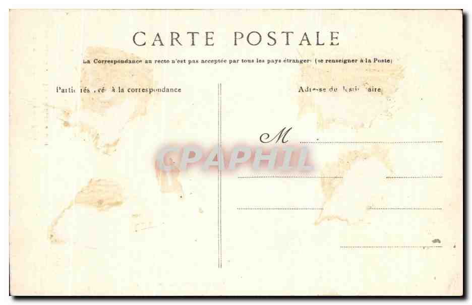CPA Saint pol de Leon le Cresiker Le clocher a jour  — Rückseite