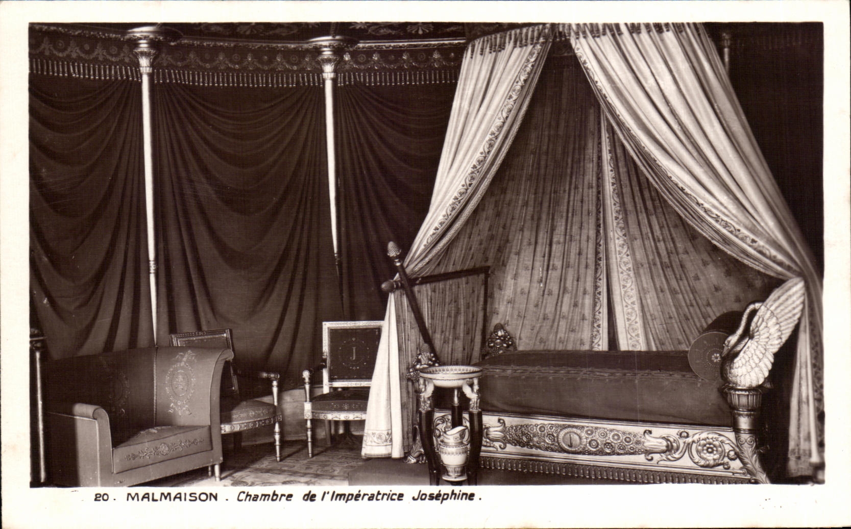 CPA Malmaison Chambre de I'Imperatrice Josephine