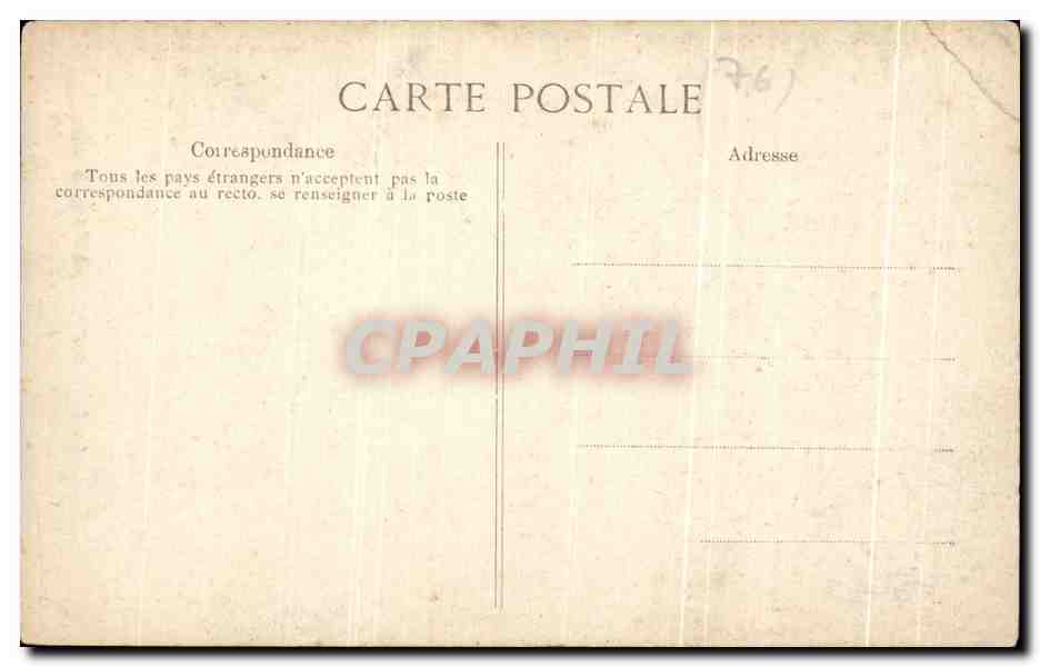 CPA La Benedictine a Fecamp La Porterie Principale Entree des Visiteurs — Rückseite