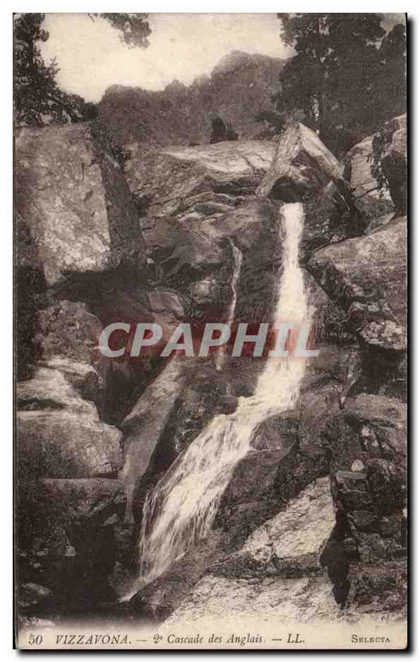 CPA Vizzavona Cascade des Anglais Corse Corsica