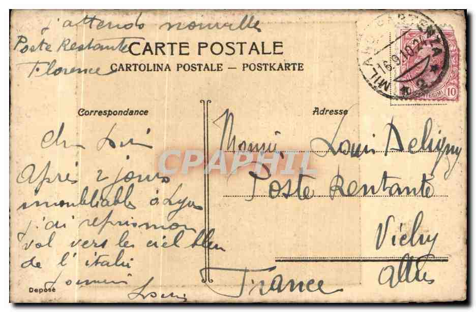CPA Miracolo di S MArco  — Rückseite