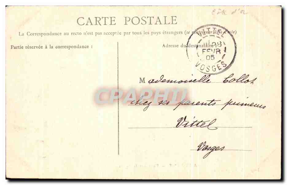 CPA Auxonne Pont Sur La Saone — Rückseite
