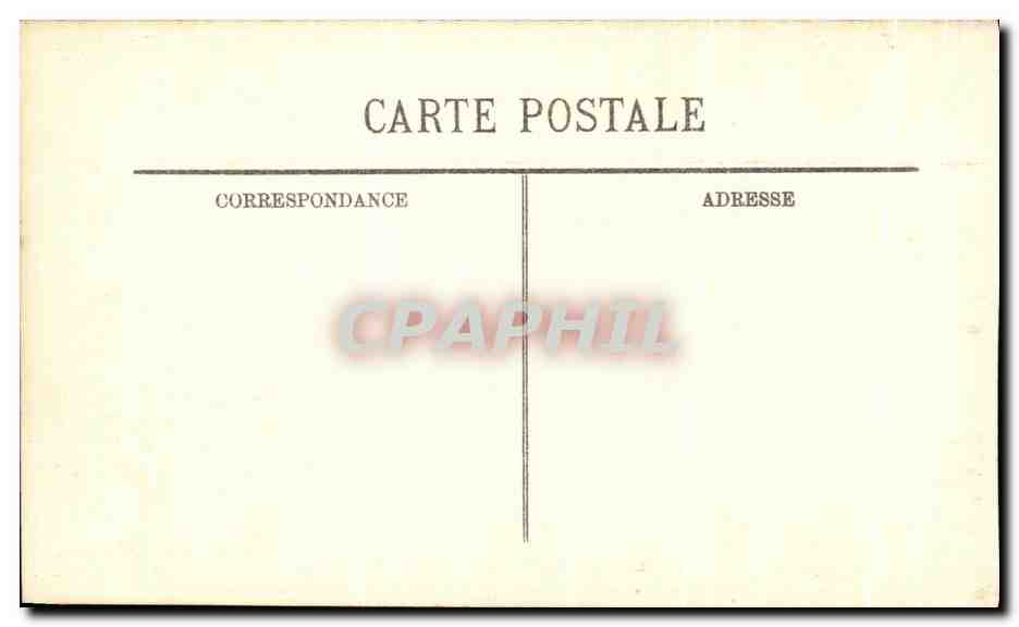 CPA Guerre Europeenne Le Crime De Reims Maison Incendice Et bombardee par les allemands Militaria  — Rückseite