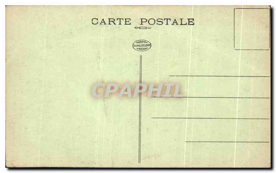 CPA Domremy Lenepveu Jeanne d'Arc Brulee a Rouen en 1431 — Verso