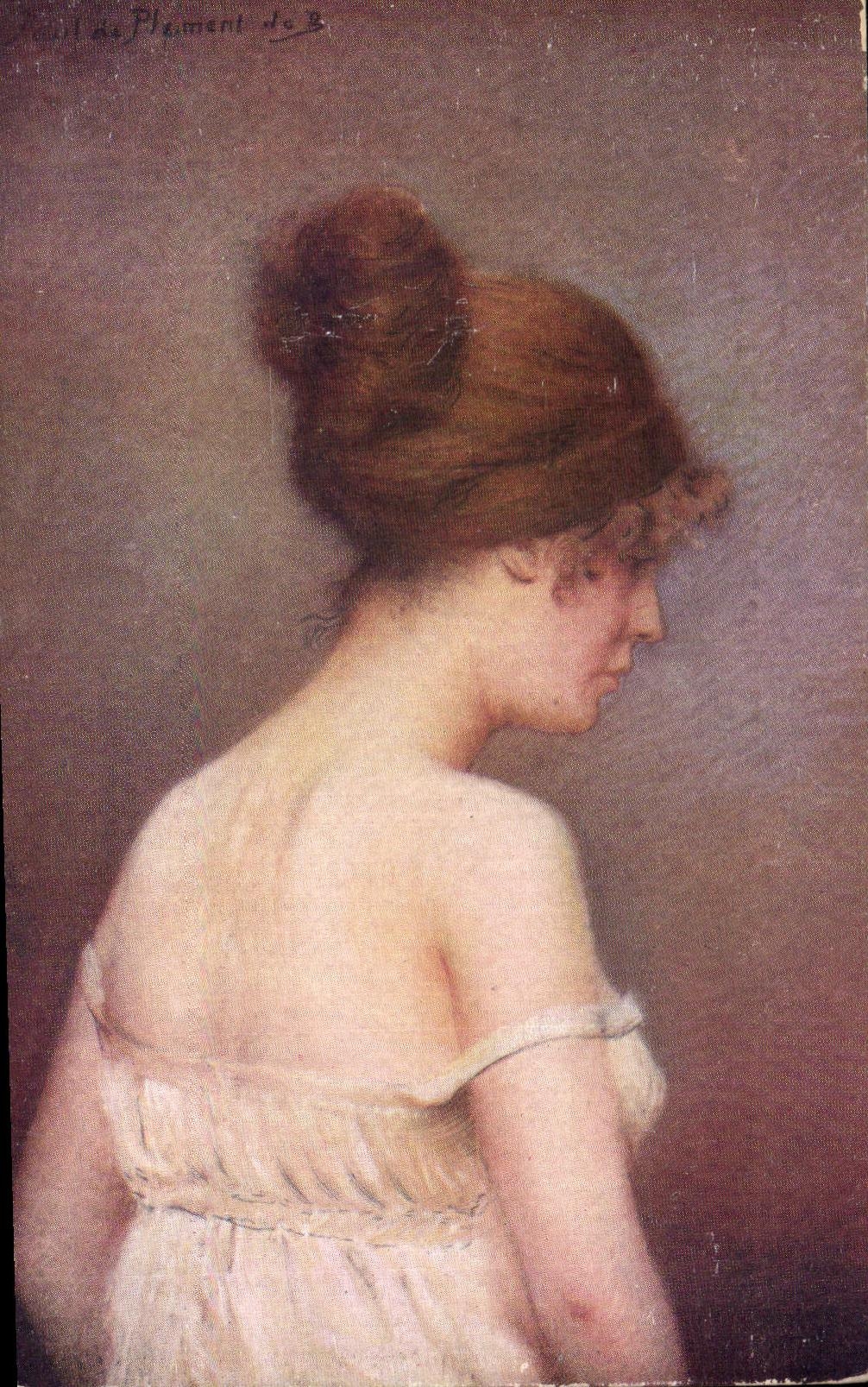 CPA Paul De Plument Paris Salon 
