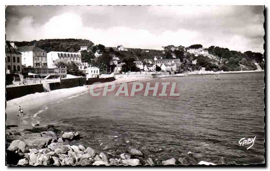 CPA Treboul Plage Des Sables Blancs
