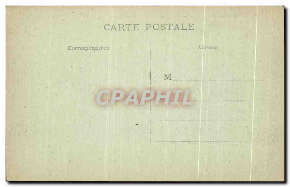 CPA Vauquois Le Cratere vu de I'Eglise Militaria — Rückseite