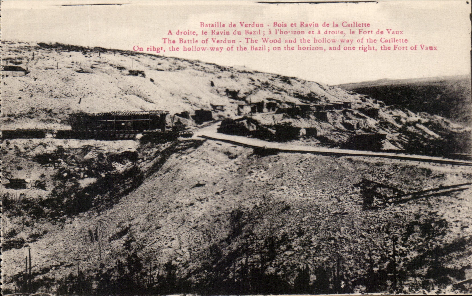 Bataille de Verdun — Bois et Ravin de la Caillette — Édition Photo-Verdun