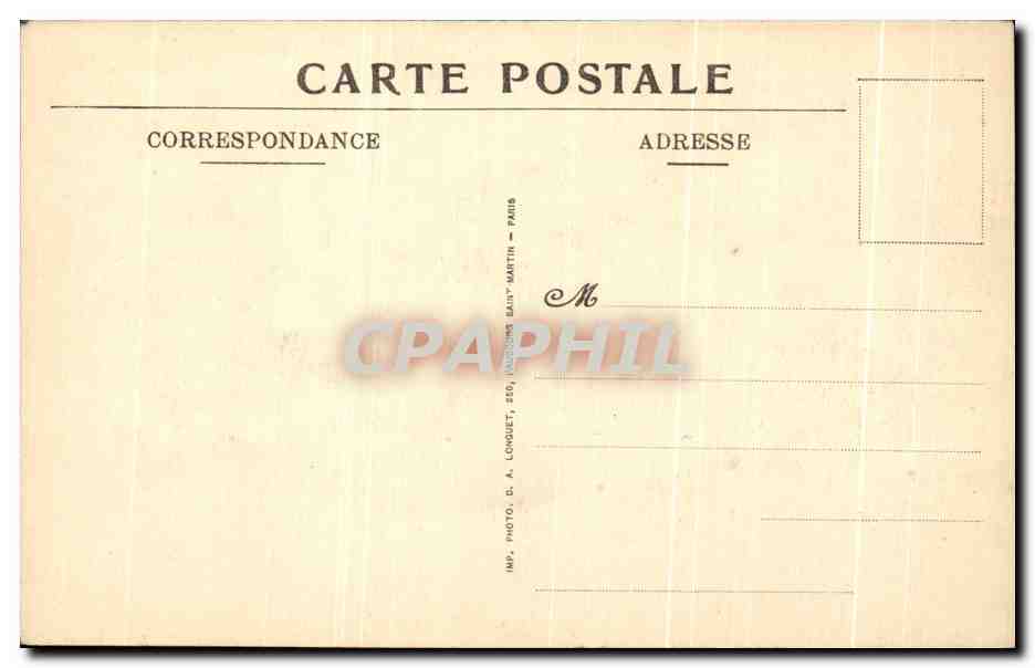 CPA Reims Les Cloches de la tour Nord de la Cathedrale rombert sous le Bombardement Militaria  — Verso