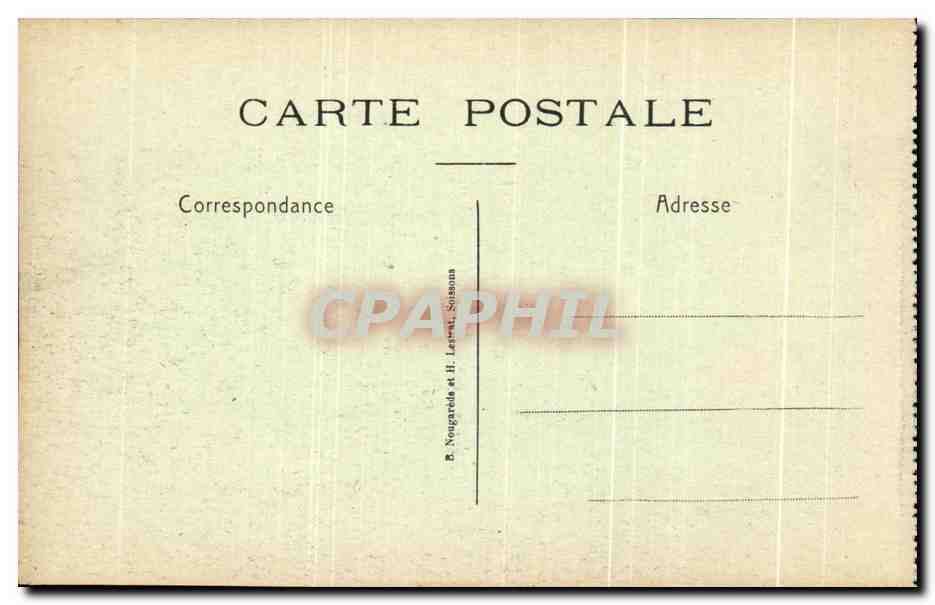 Chemin des Dames — Vendresse et Troyon — Restes d'une Section Automobile Allemande — Verso