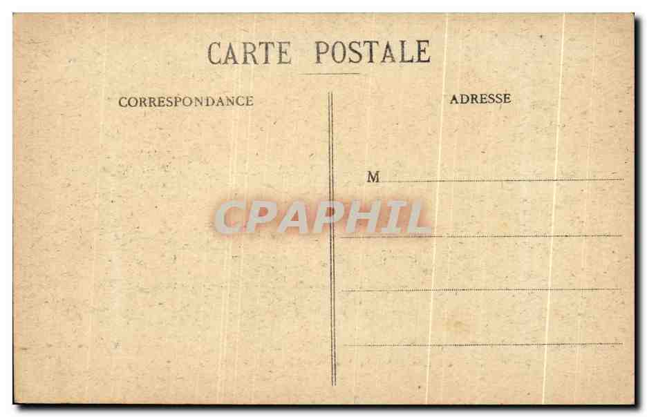CPA Reims dans Ses Annees de Bombardements Militaria Rue Colbert — Verso