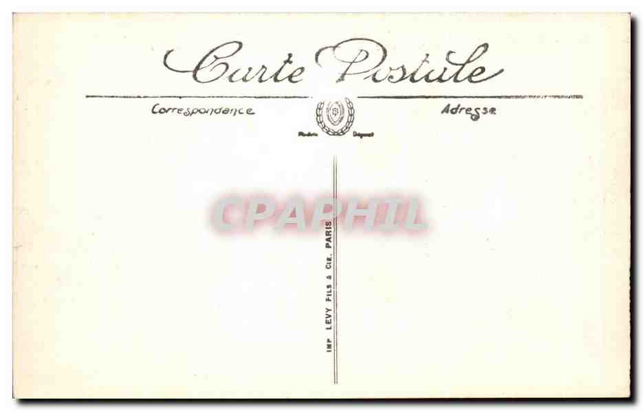 Reims après les Bombardements — Rue du Cadran Saint-Pierre — Imp. Levy Fils & Cie, Paris, n° 566 — Verso
