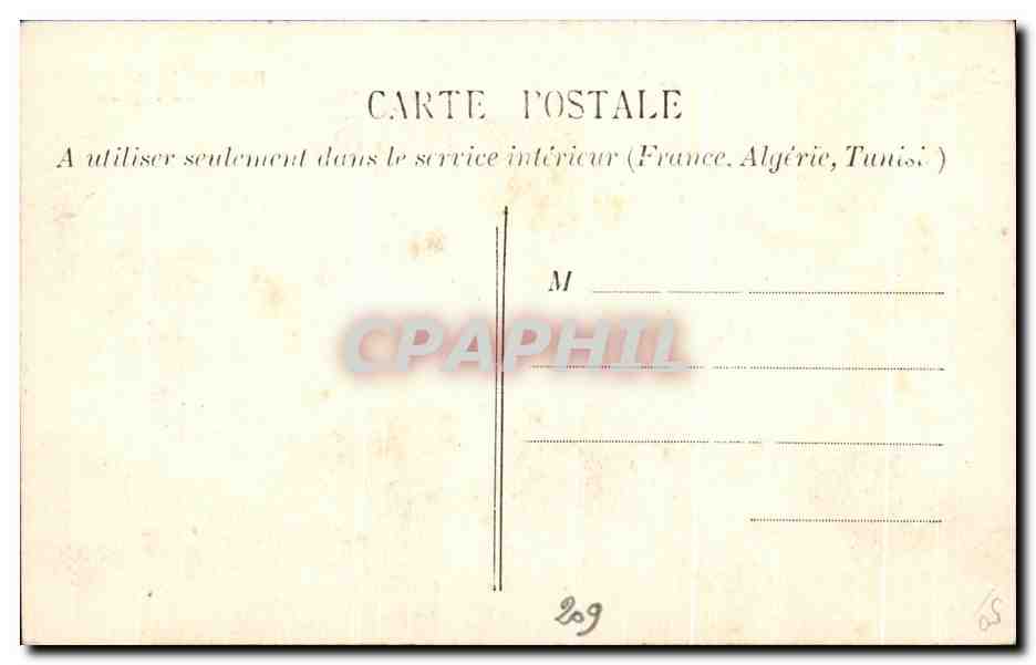 CPA La Charite Retable dans l'Interieur de l'Eglise — Rückseite