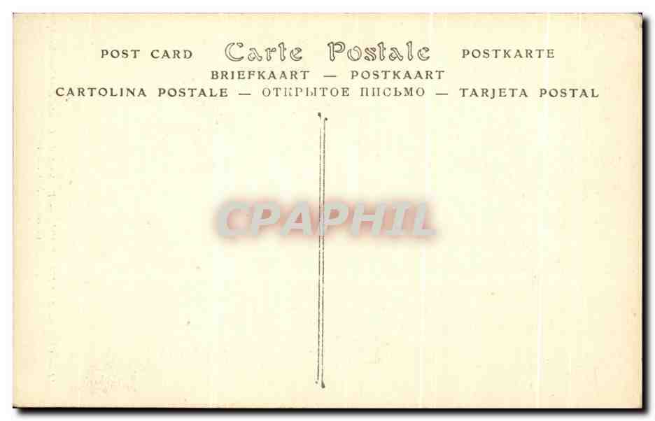 CPA Chateau de Chambord Portail de Comte de Chambord Par Schwiter cheval — Verso