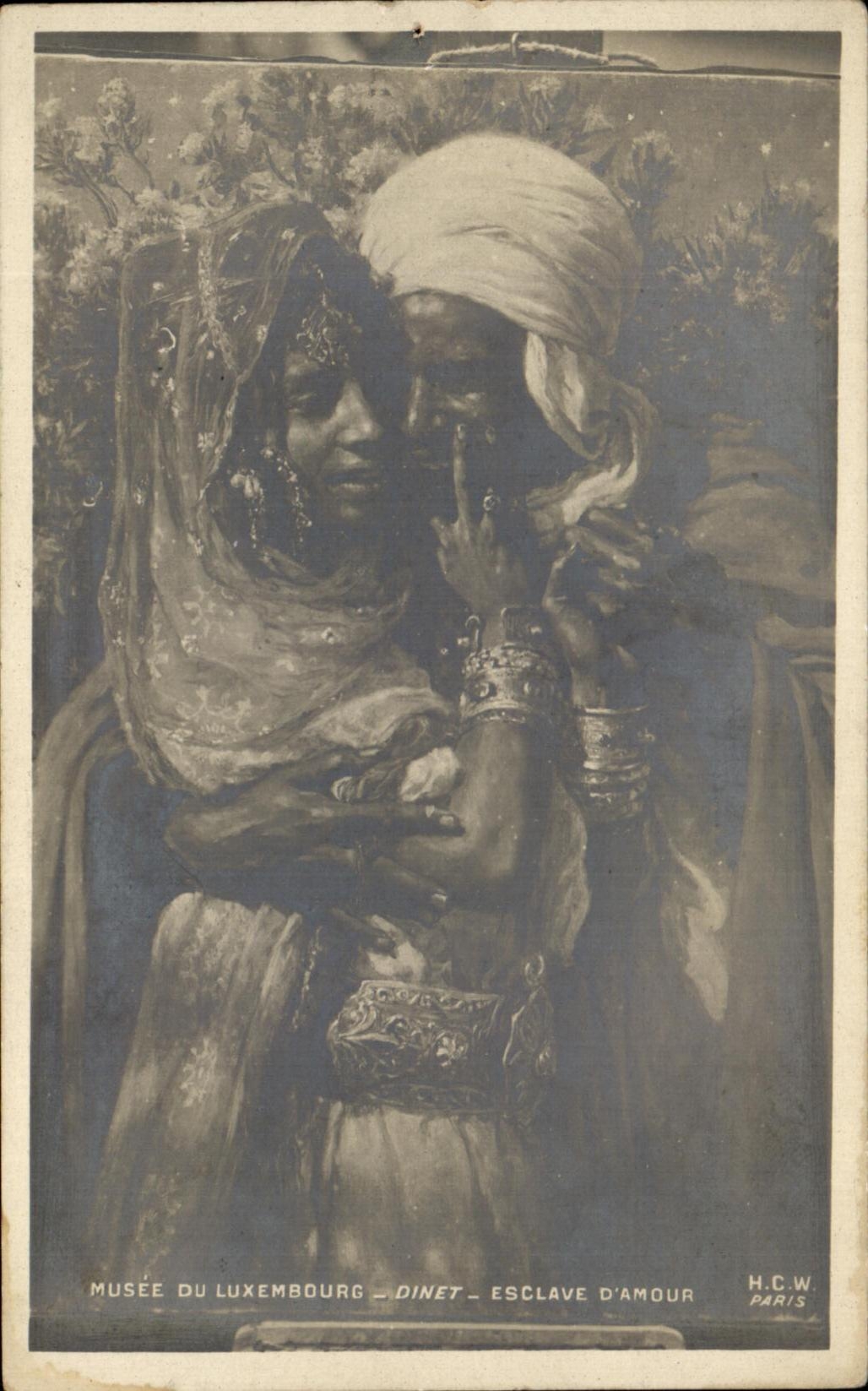 CPA Musee Du Luxembourg Dinet Esclave D'Amour